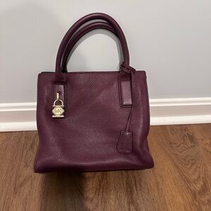 Medium Michael Khors Deep Red Soft Leather Purse